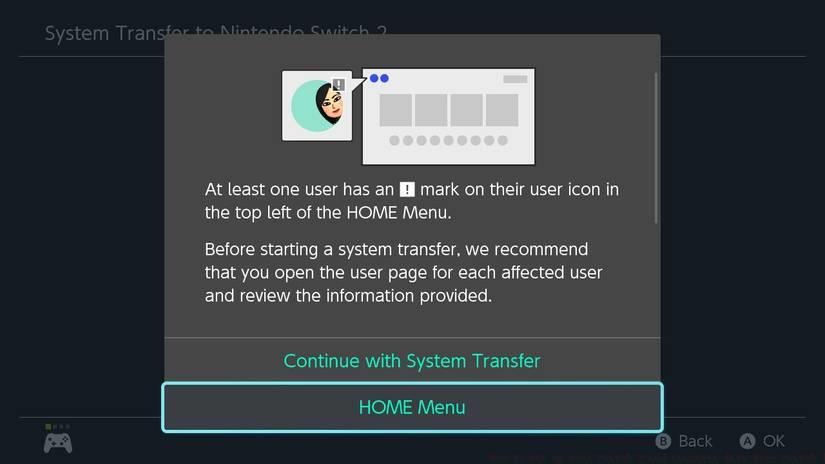 How to set up your Switch 2 and transfer data from Switch 1