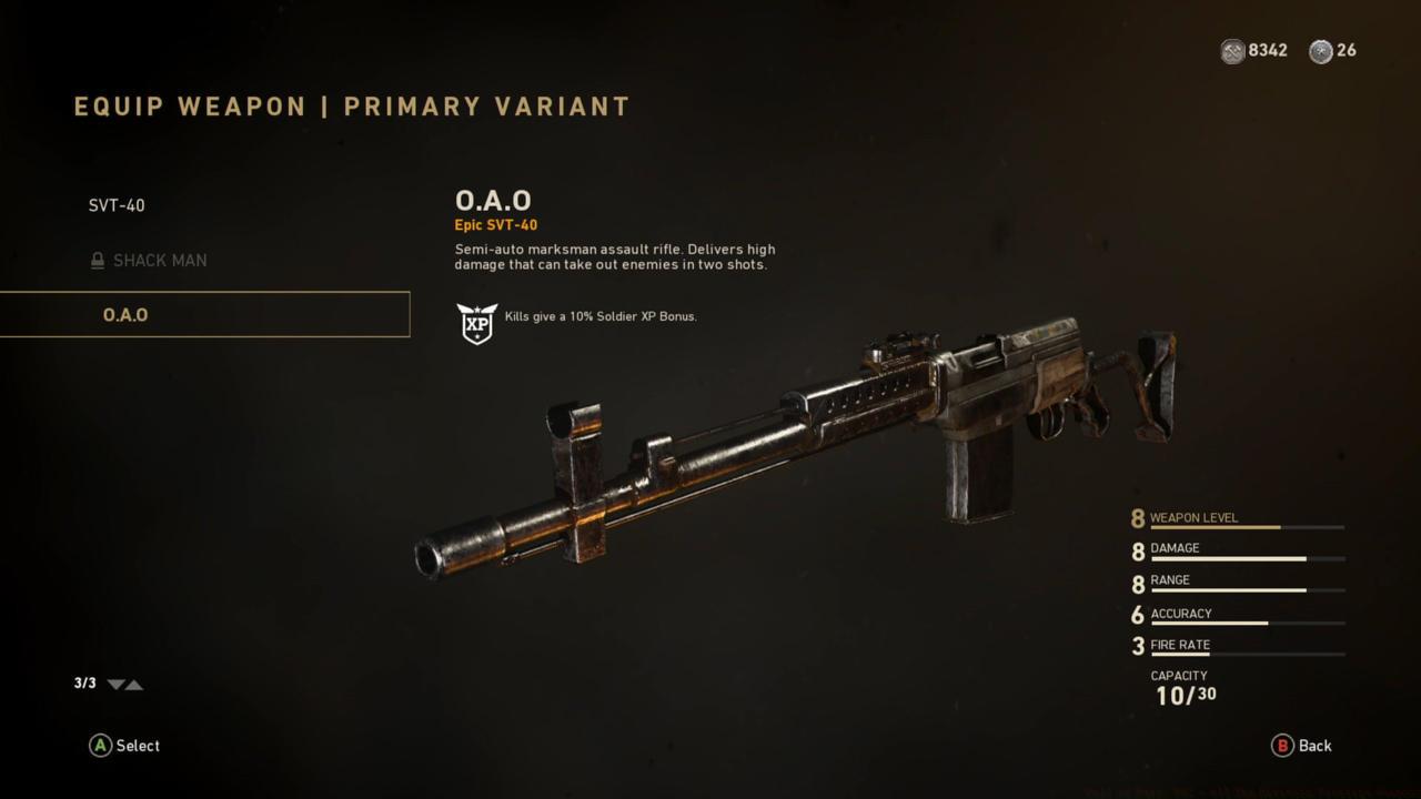 SVT-40 Variant: O.A.O.