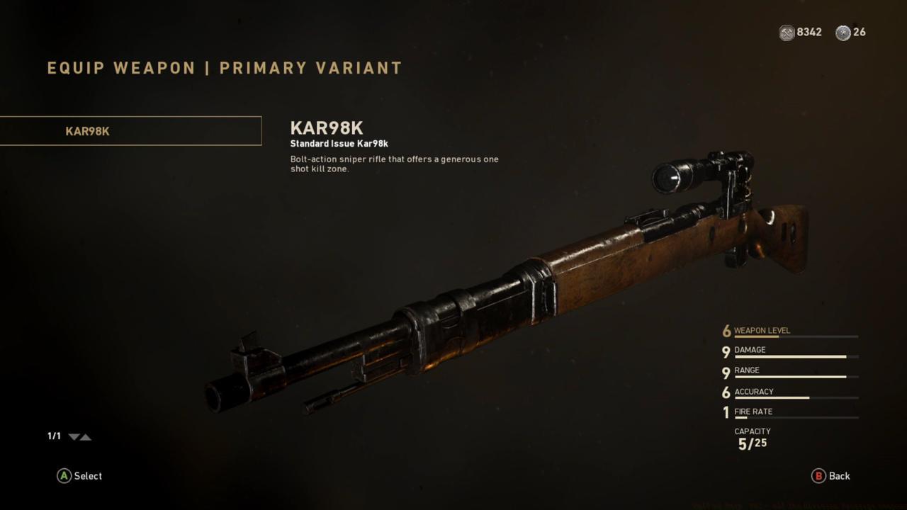 Mountain Division: KAR98K