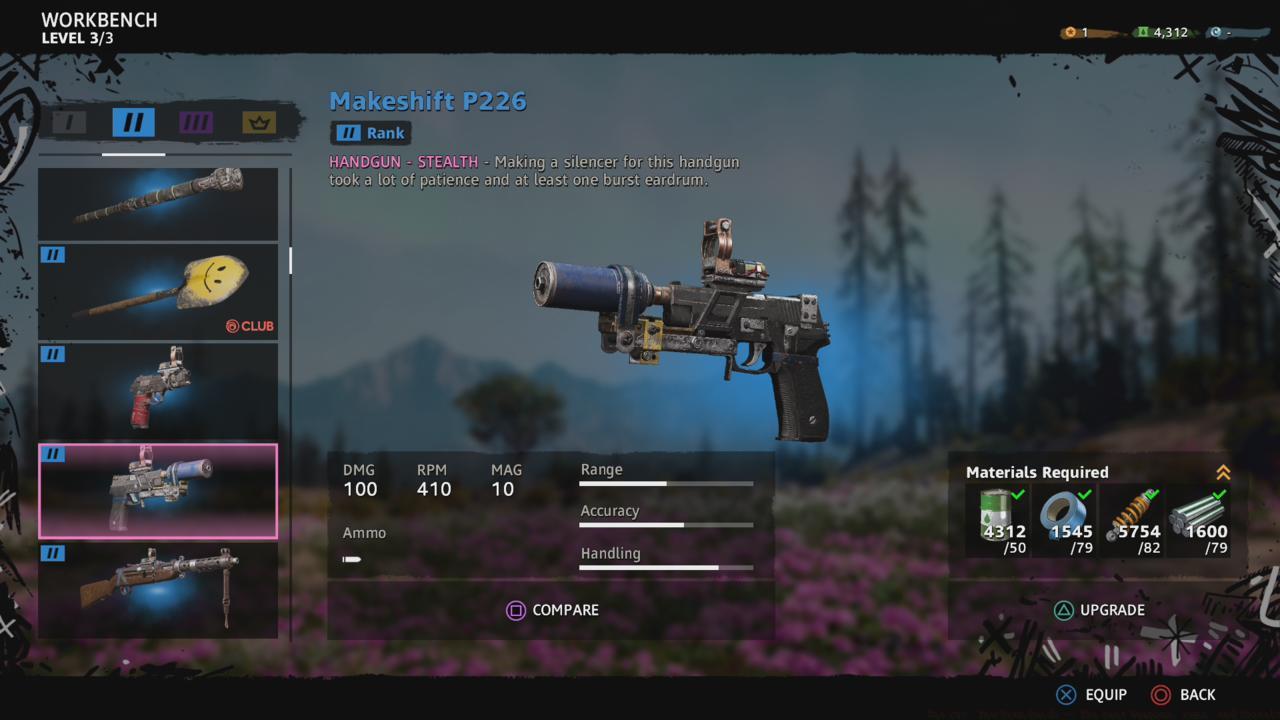 Makeshift P226 (Rank II)