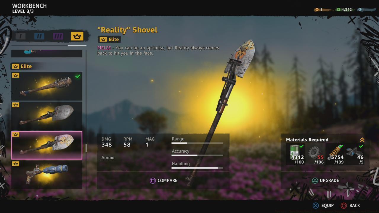 Reality Shovel (Elite Rank)