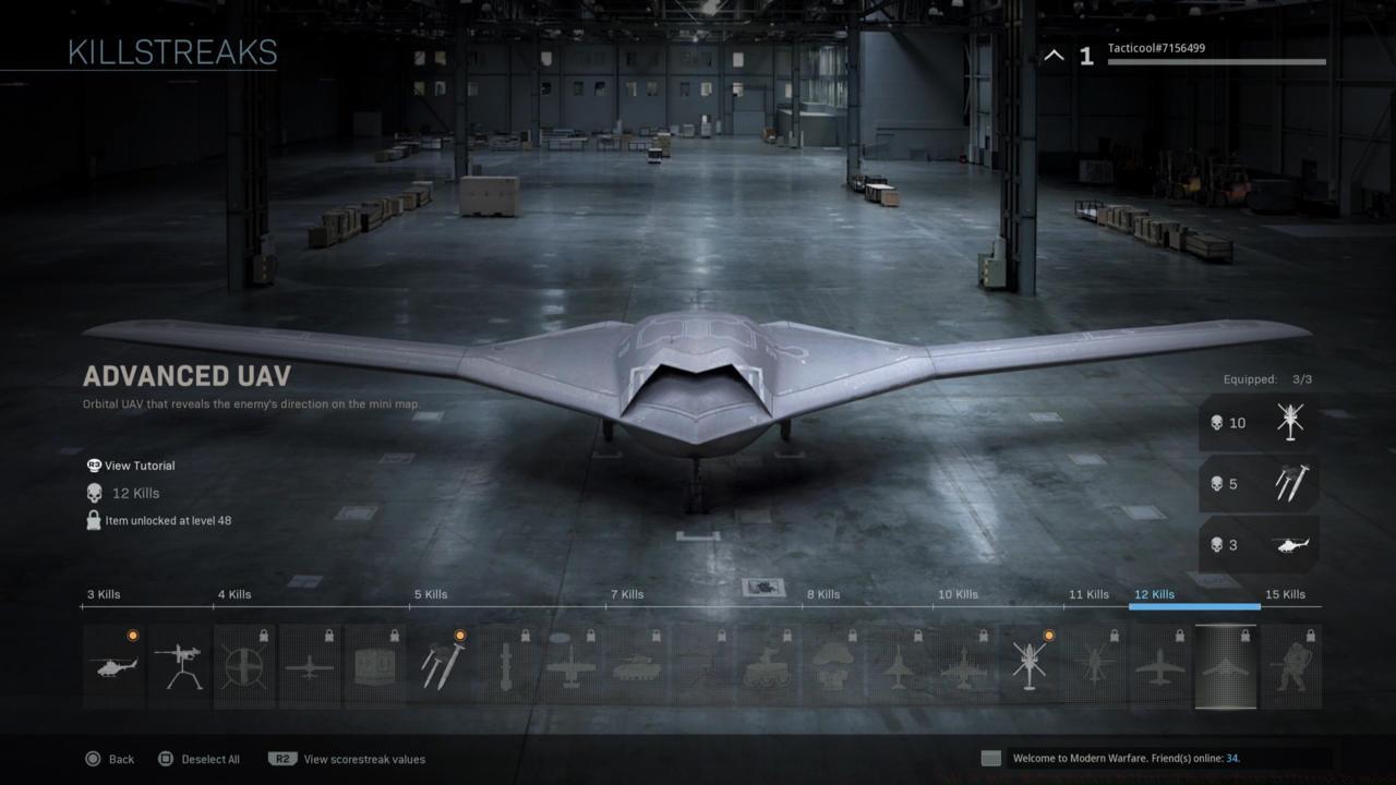 Advanced UAV (12 Kills)