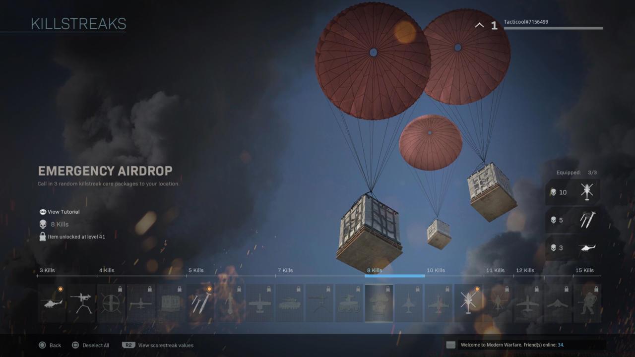 Emergency Airdrop (8 Kills)