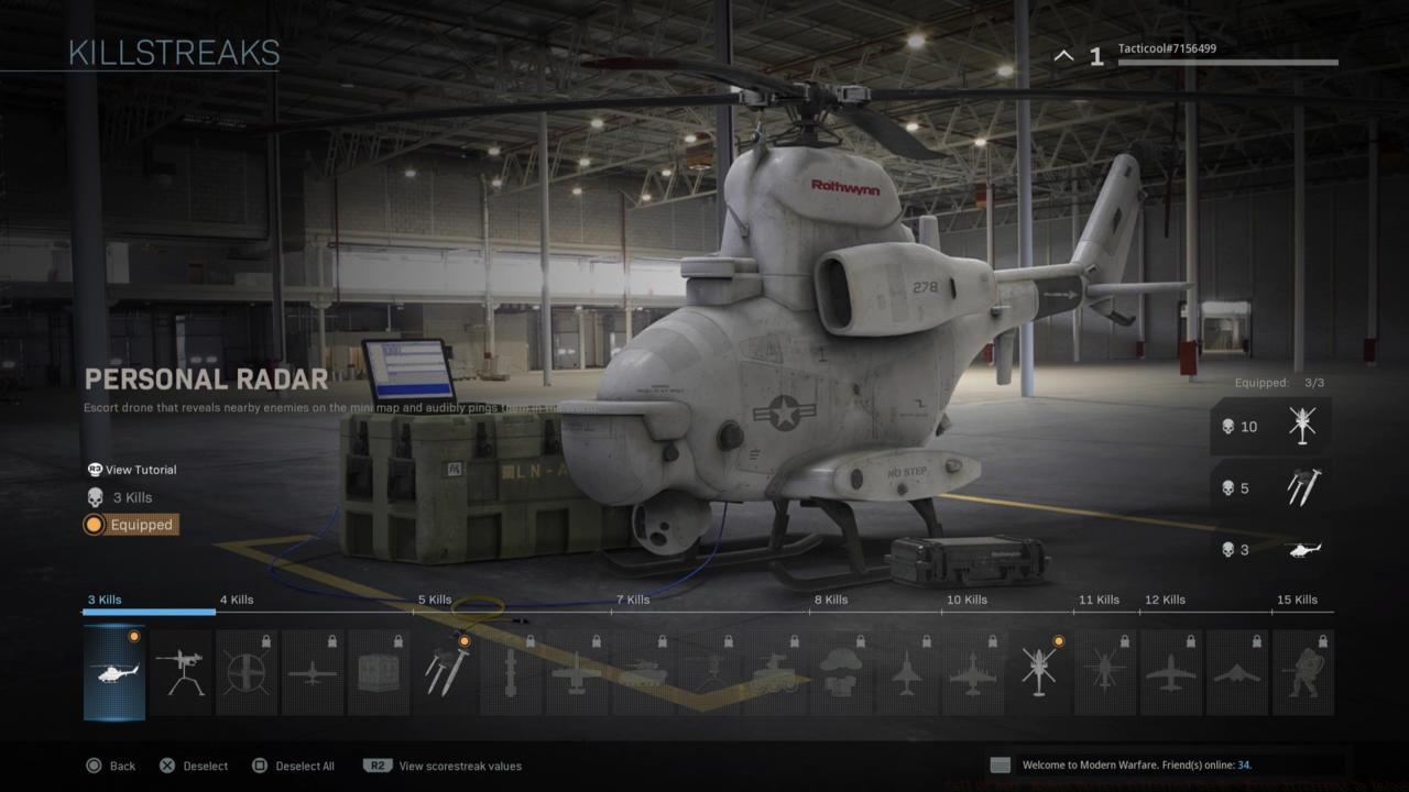 Personal Radar (3 Kills)