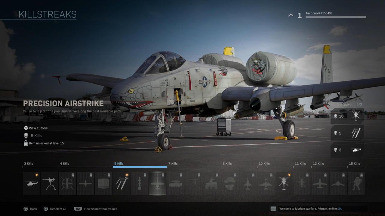 Precision Airstrike (5 Kills)