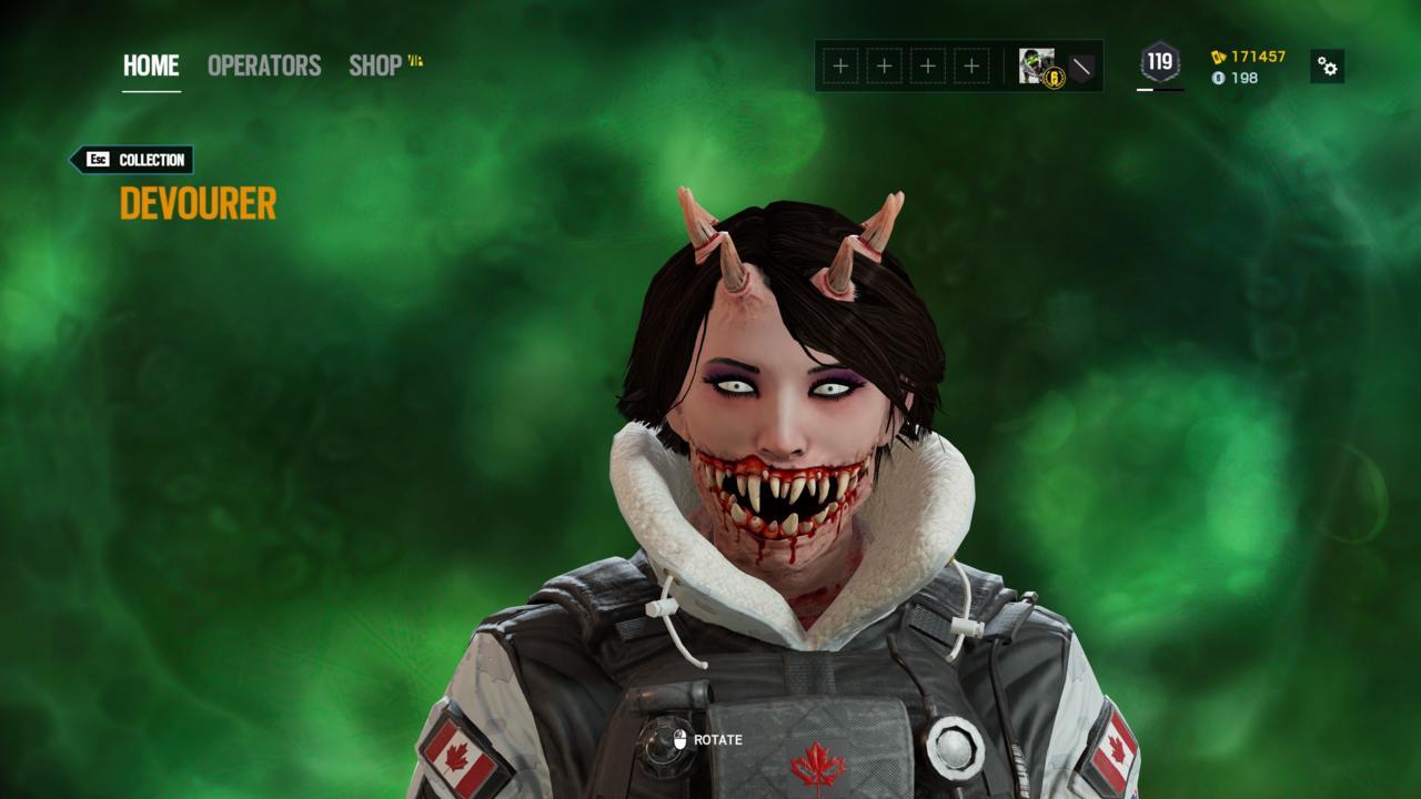 Operator: Frost - Devourer (Head)