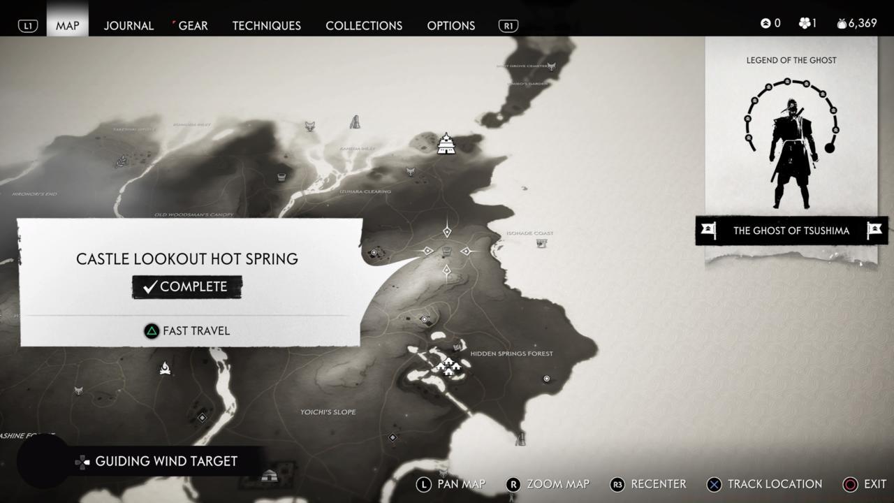 Castle Lookout Hot Springs map location