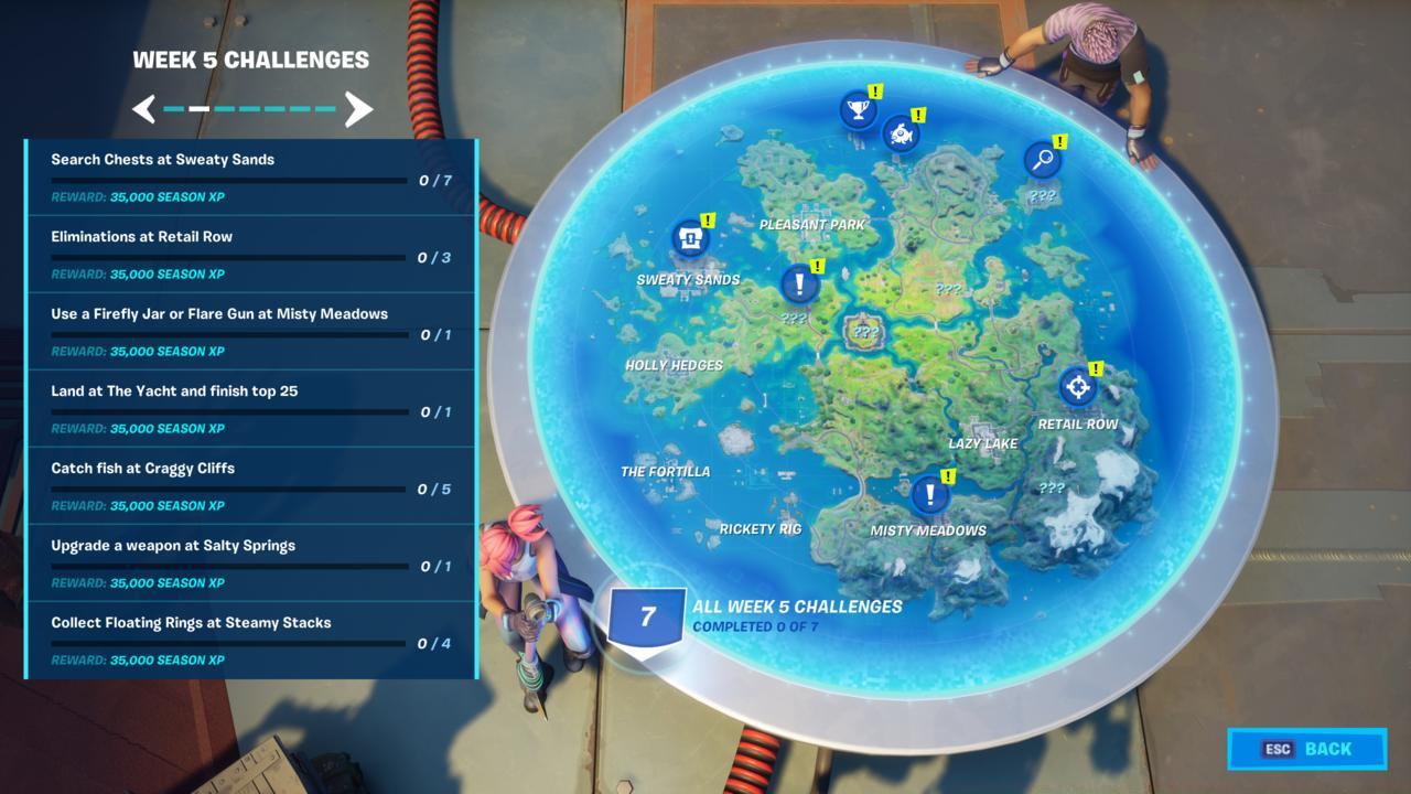 Week 5 challenges