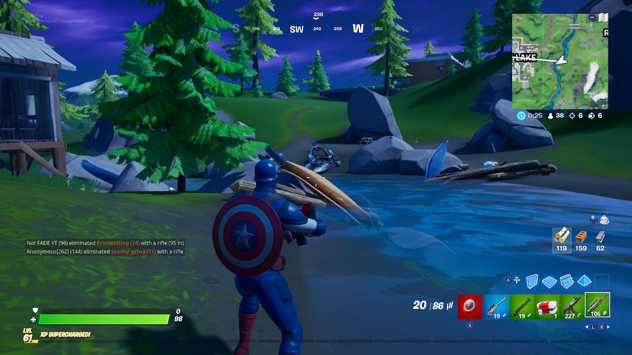 Fortnite Season 3's Rapid Rest Location