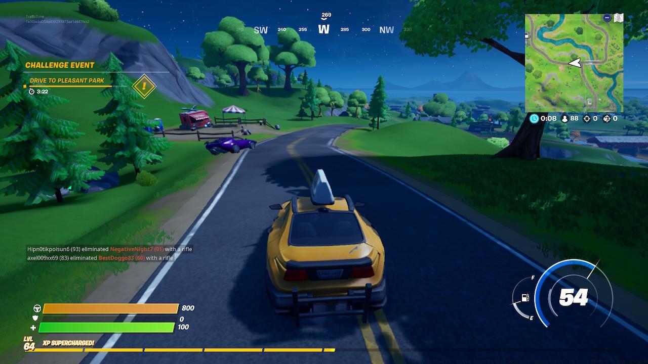 Fortnite Season 3 Drive To Pleasant Park Challenge