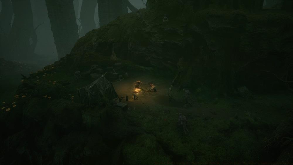 Watching monsters creeping out of the darkness seems like a not-great conclusion, but at least the booze is good.