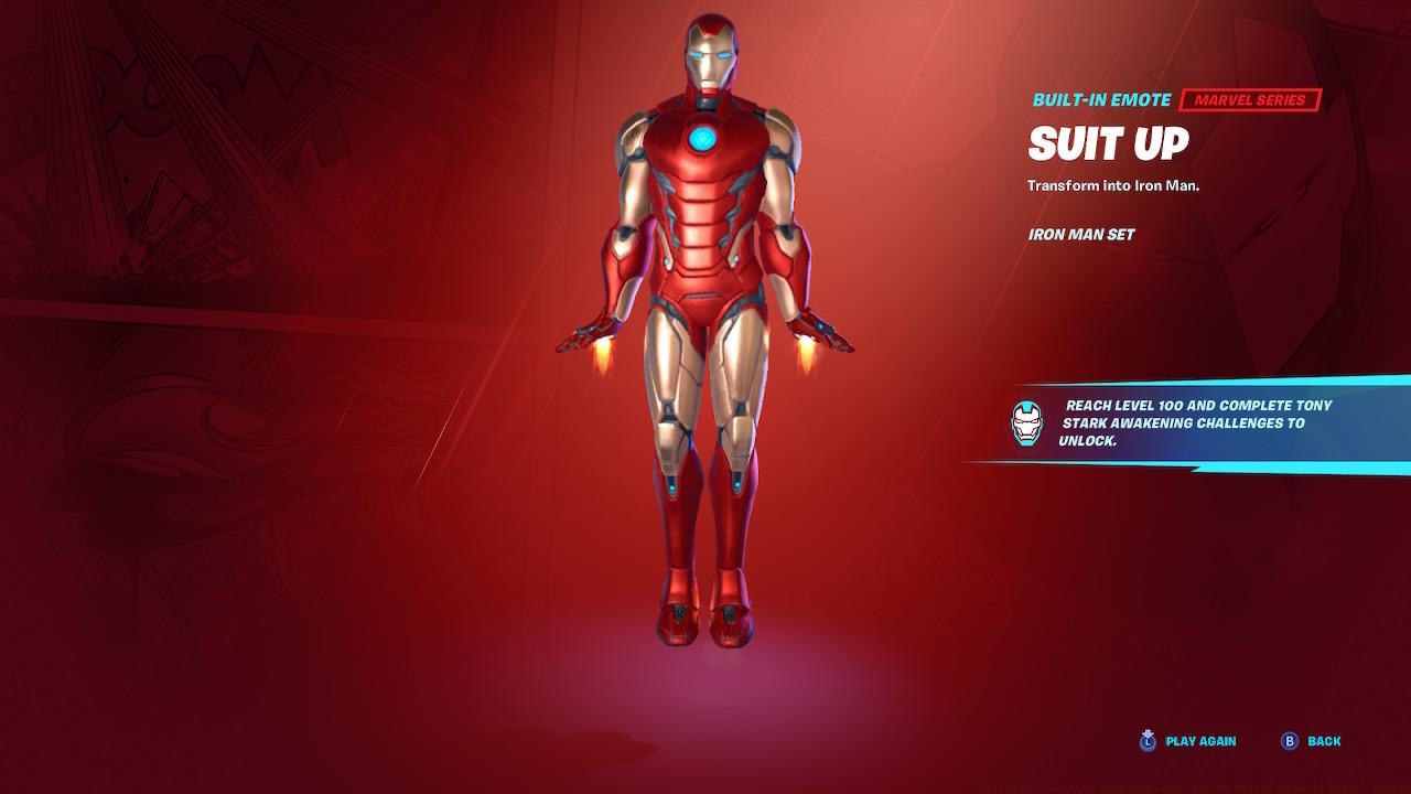 Fortnite Iron Man Awakening Challenges