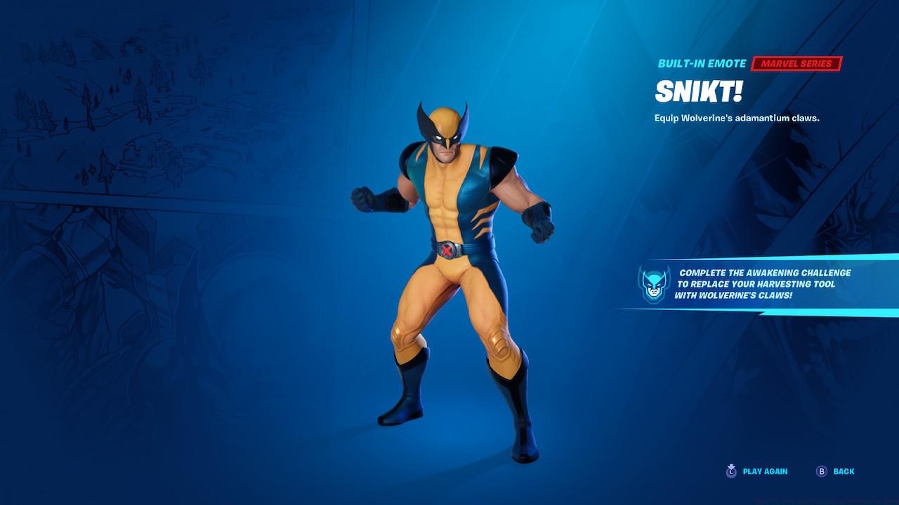 Fortnite Season 4 Wolverine Skin