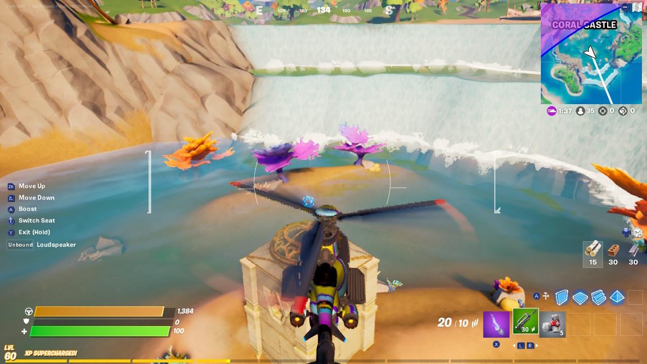 Fortnite Coral Castle Floating Ring 1