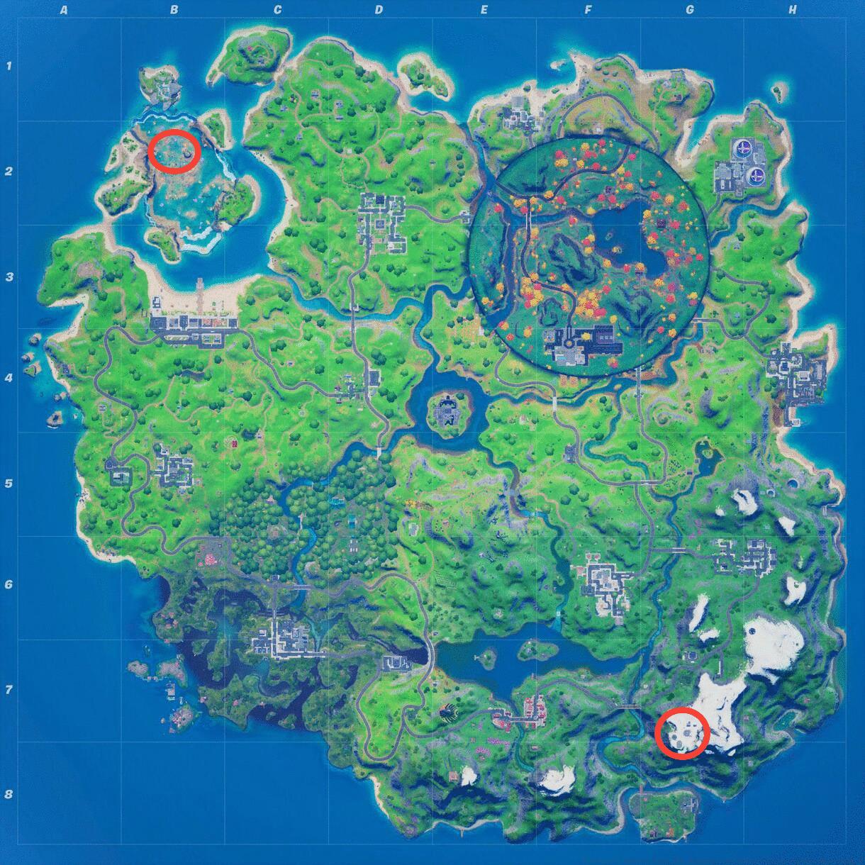 Fortnite Highest And Lowest Point Locations