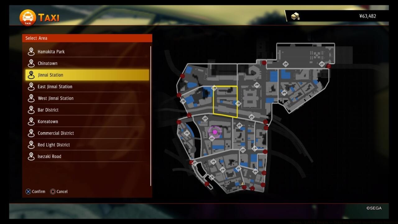 It's best to wait until Chapter 5 to start establishing your fast-travel network around Ijincho.