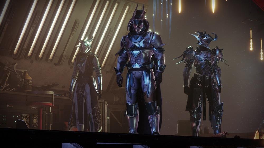 The Dawning 2020 armor sets for Hunters, Titans, and Warlocks.