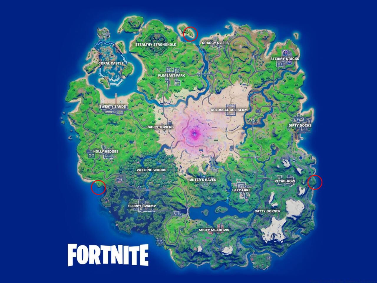 Where to find the hidden bunkers in Fortnite.
