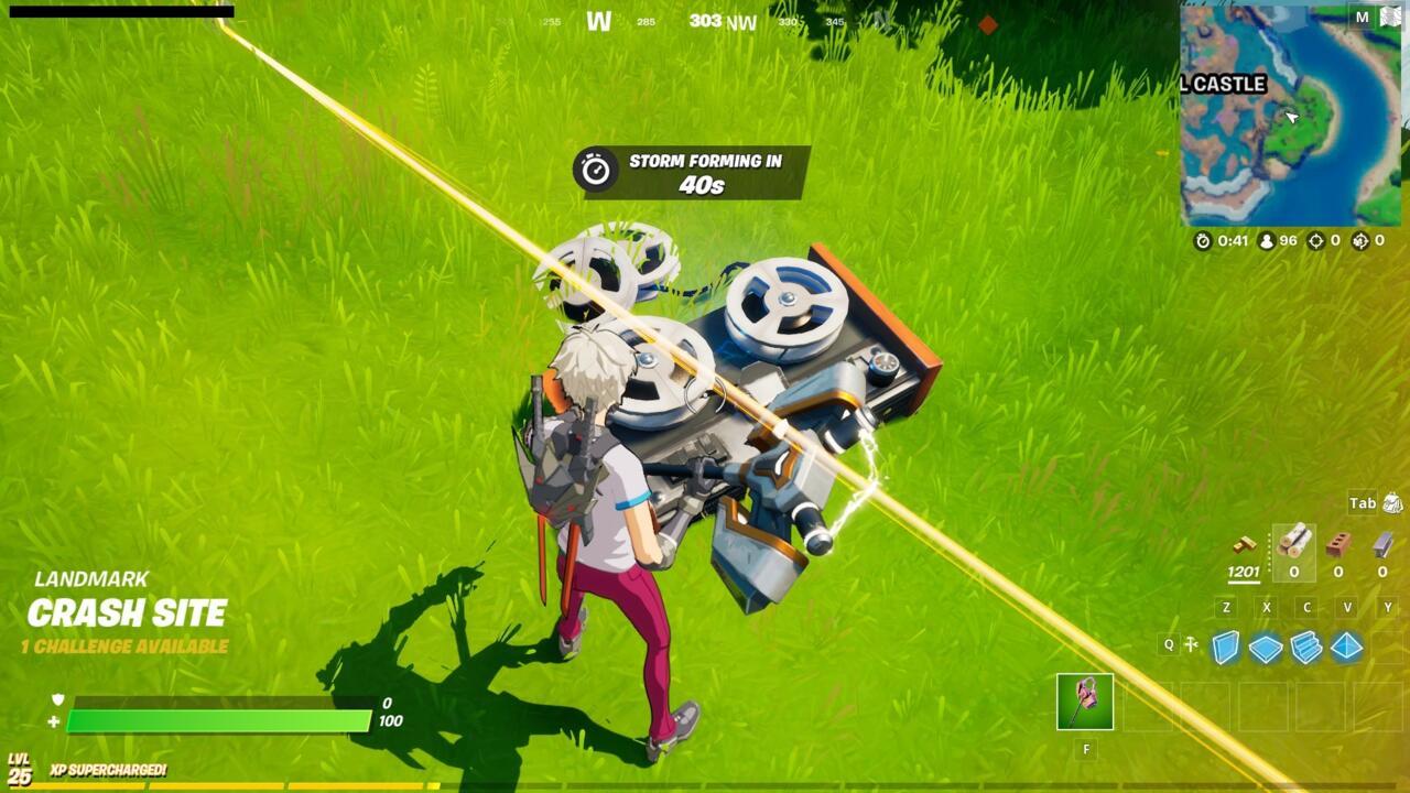 Don't be like the person shooting at me. Let your opponents complete the challenge first...