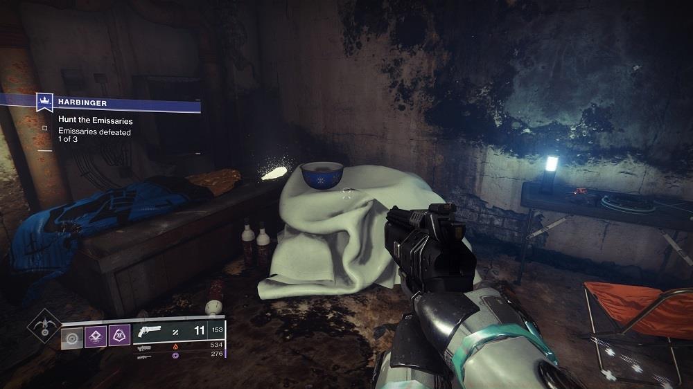 After fighting the Taken Captain Emissary, look for a door leading out of his room on the second level.