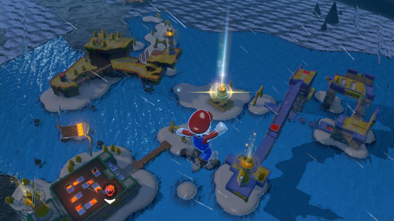 The bells are your go-to for dealing with Fury Bowser directly.