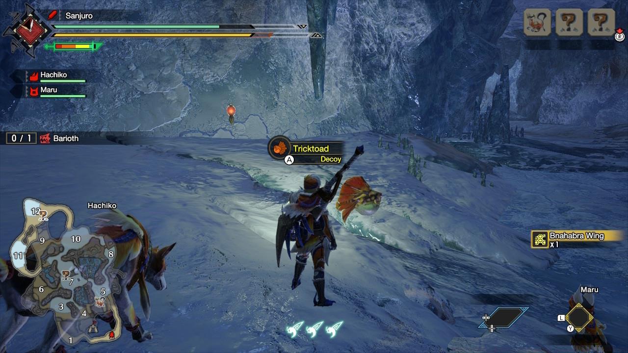 A truckload, one of the endemic life you can find in Monster Hunter Rise