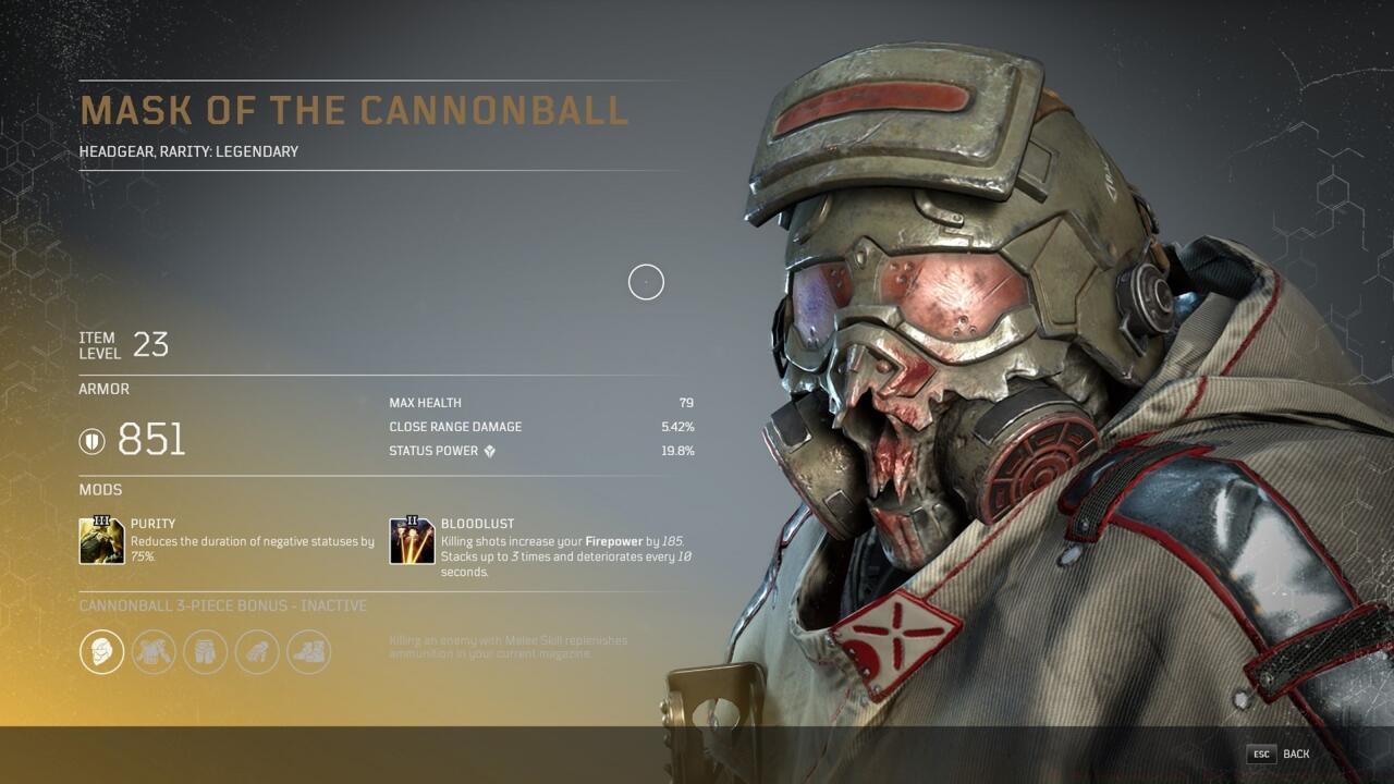 The mods on different pieces of armor and weapons can give you massive bonuses and increase your strength.