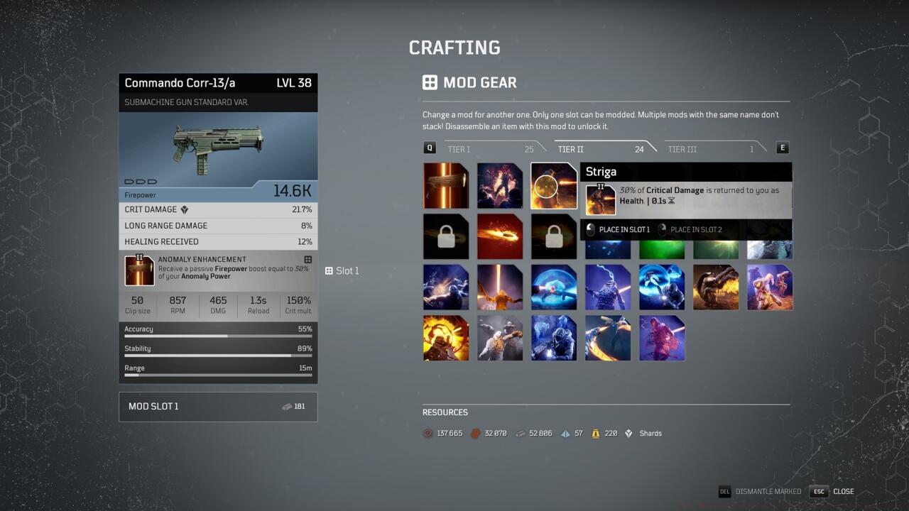 Adjusting weapons so that you get good synergies can make you way more deadly on the battlefield.