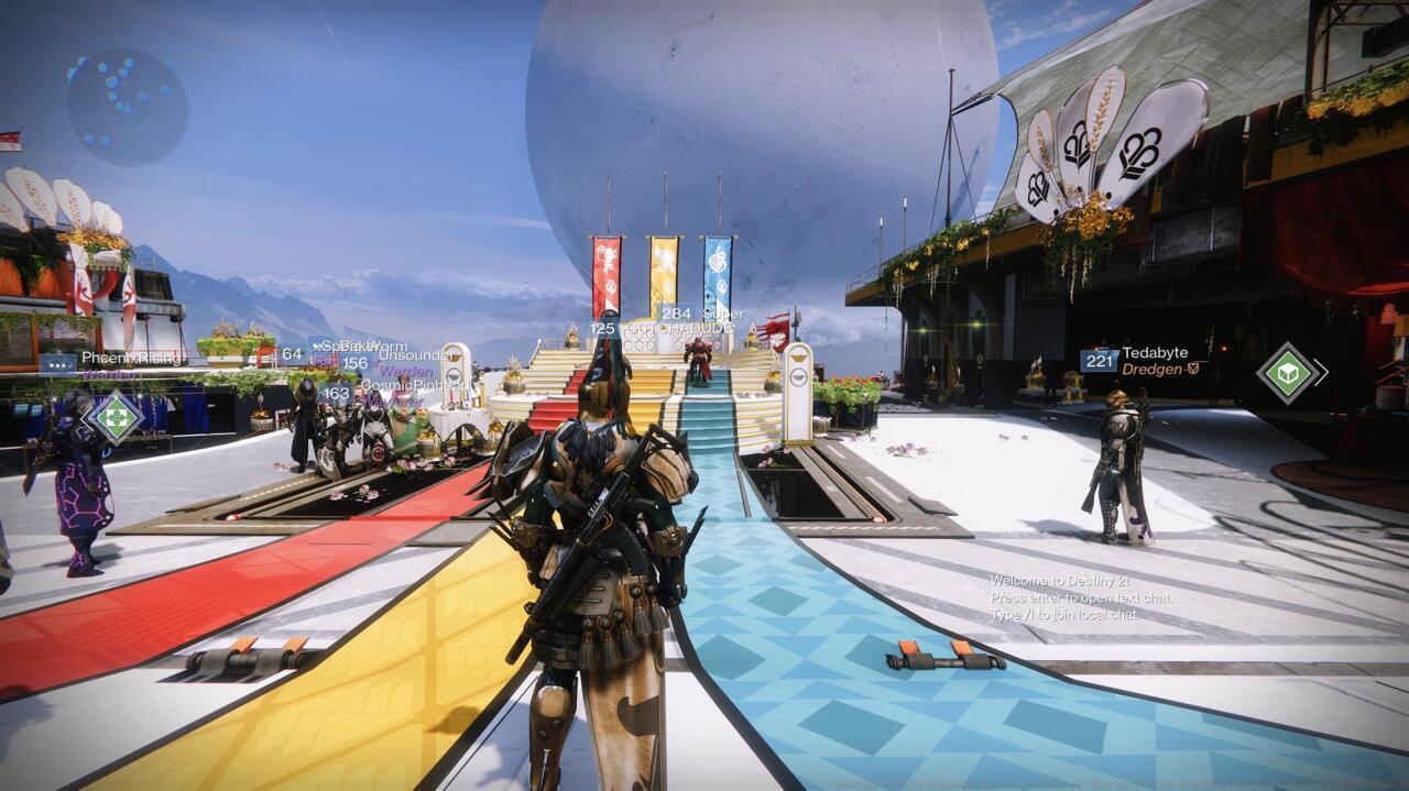 Turn in medals at the Guardian Games podium in the Tower to unlock the Heir Apparent Exotic catalyst quest, and then to advance it.