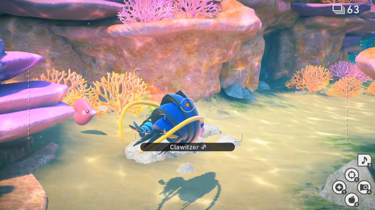 Pay attention to this Clawitzer.