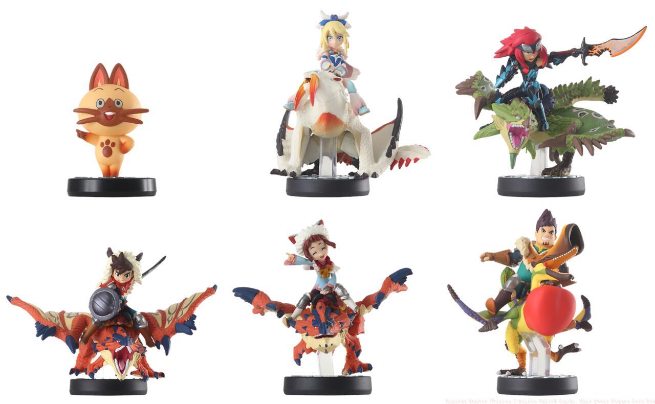If you were lucky enough to import the original Monster Hunter Stories Amiibo, then you'll be happy to know they can also be scanned in.