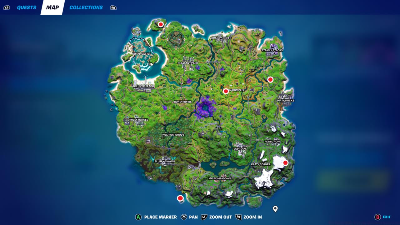 All Fortnite Week 6 Alien Artifacts