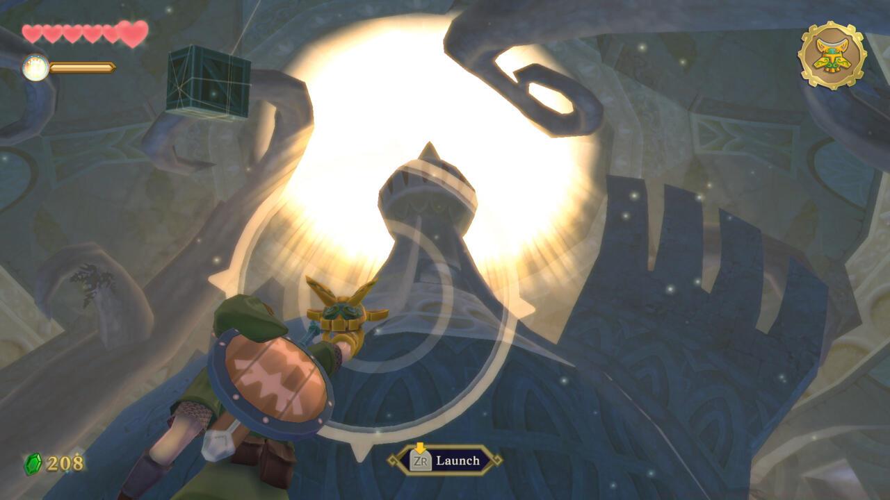 Post-Stalfos temple interior