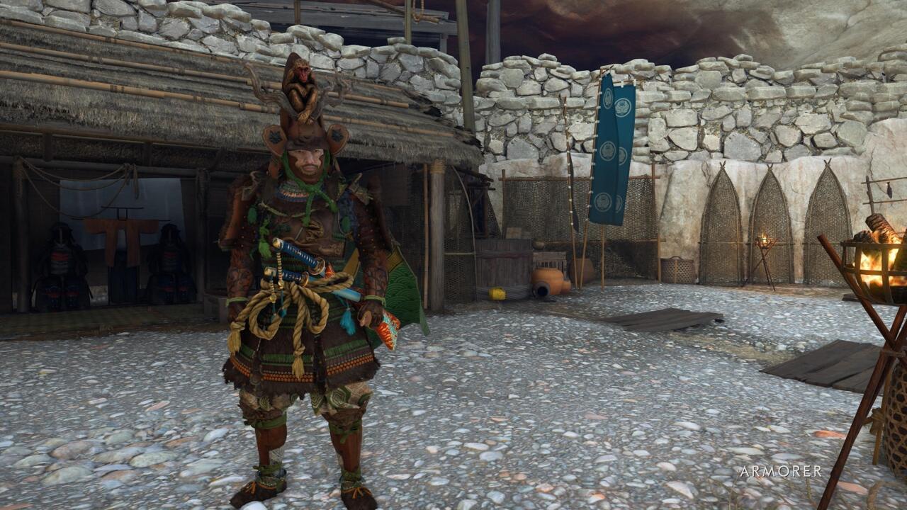 The Sarugami Armor requires you to have better timing for parries and dodges, but you'll get some devastating counter-attacks for your trouble.