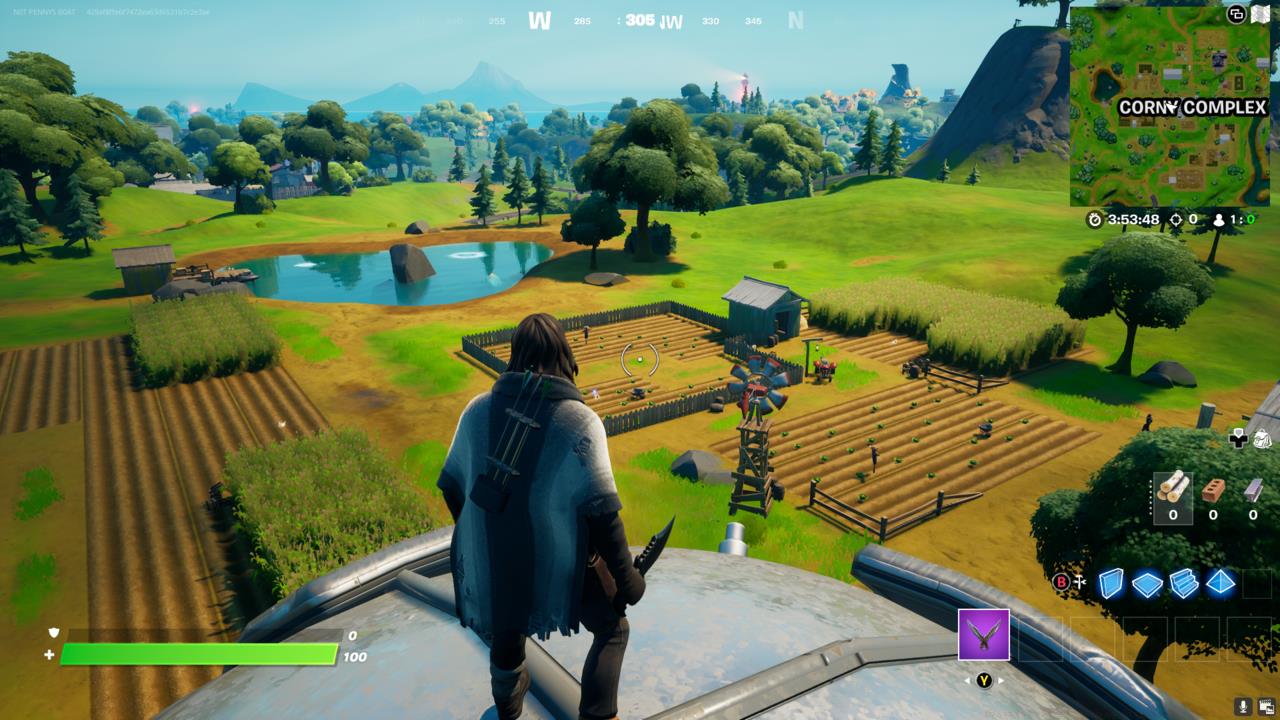 Corny Complex is the hub of Slone's endgame plans this week.