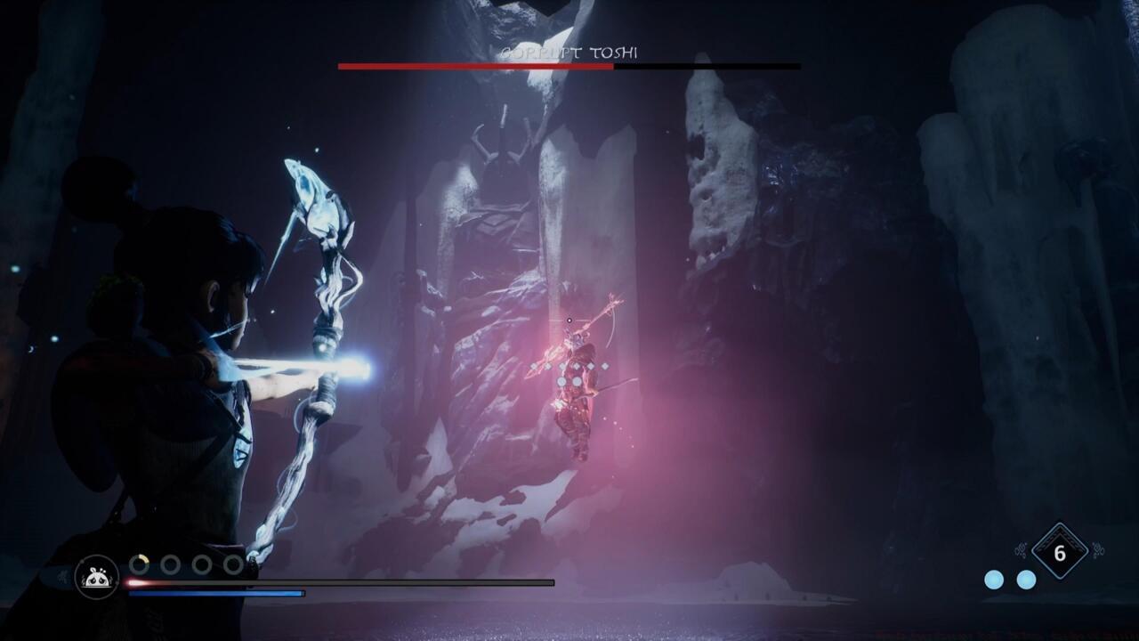 Try to nail Toshi during attacks where he floats into the air--you can usually knock him down with a headshot, making him vulnerable to a ton of damage.