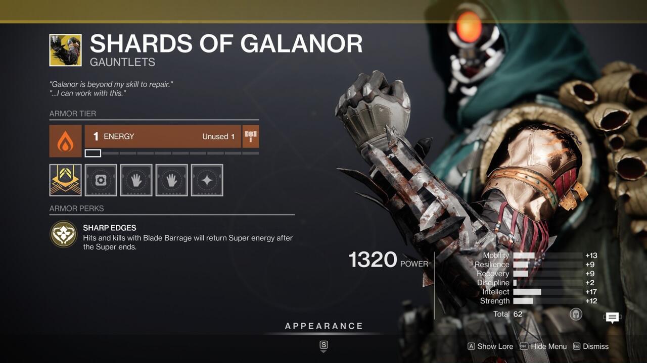 You can get more Blade Barrage Supers more often 