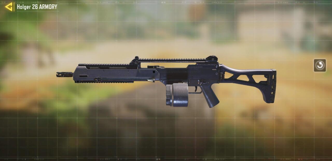 Holger 26 light machine gun