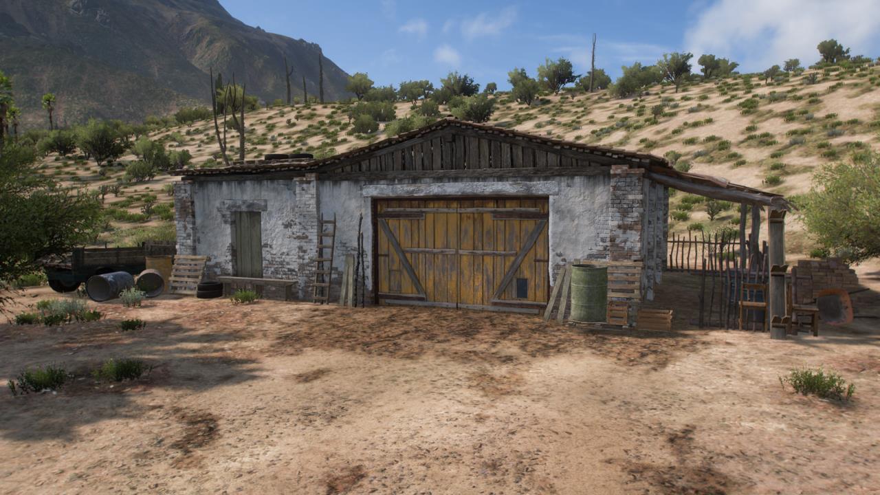 No matter where you are on the map, the barns you're seeking will always look like this.