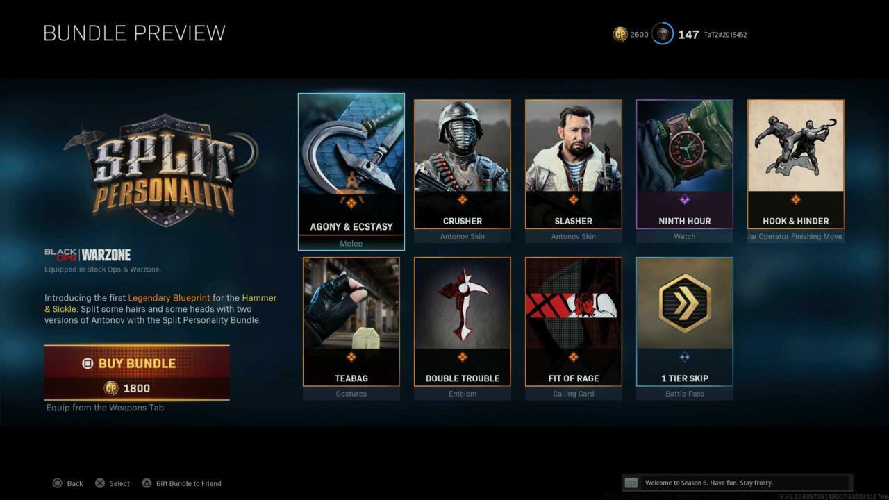 Split Personality bundle