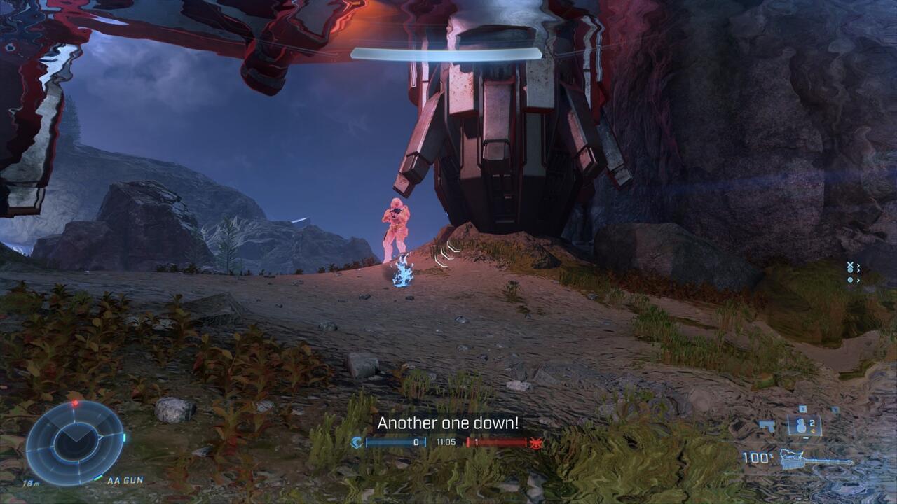 Active Camo makes you a lot tougher to spot as you move across the battlefield--the only way to tell someone is camouflaged is to spot the distortion of their body in motion.