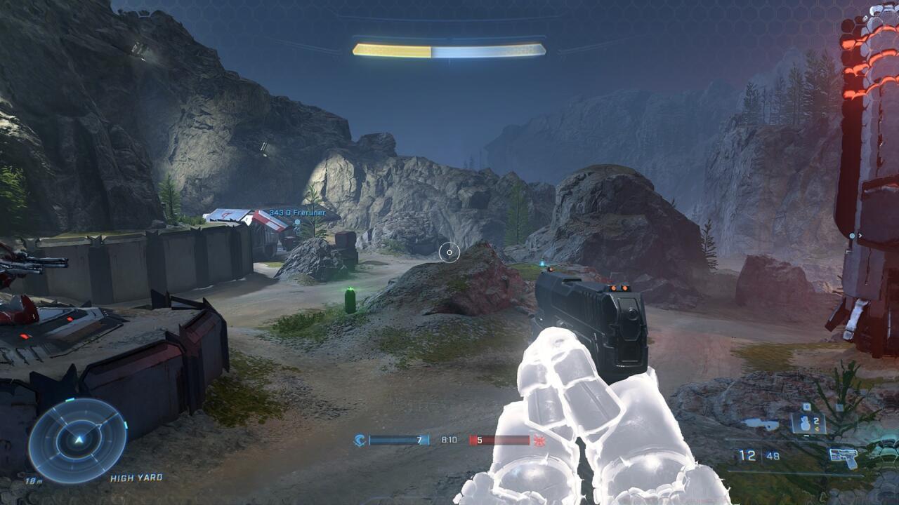 You can take double the damage with the Overshield, making it much tougher to kill you in a fight.