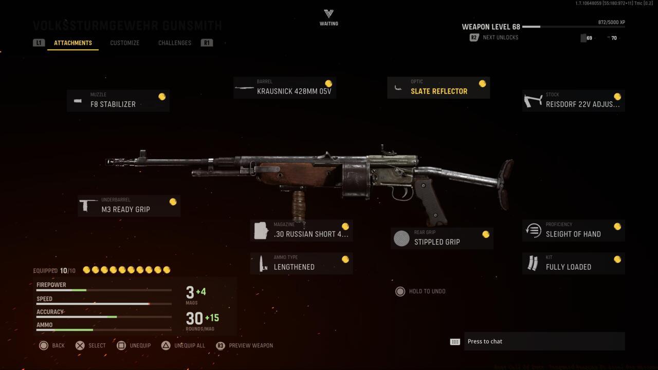 Volkssturmgewehr assault rifle