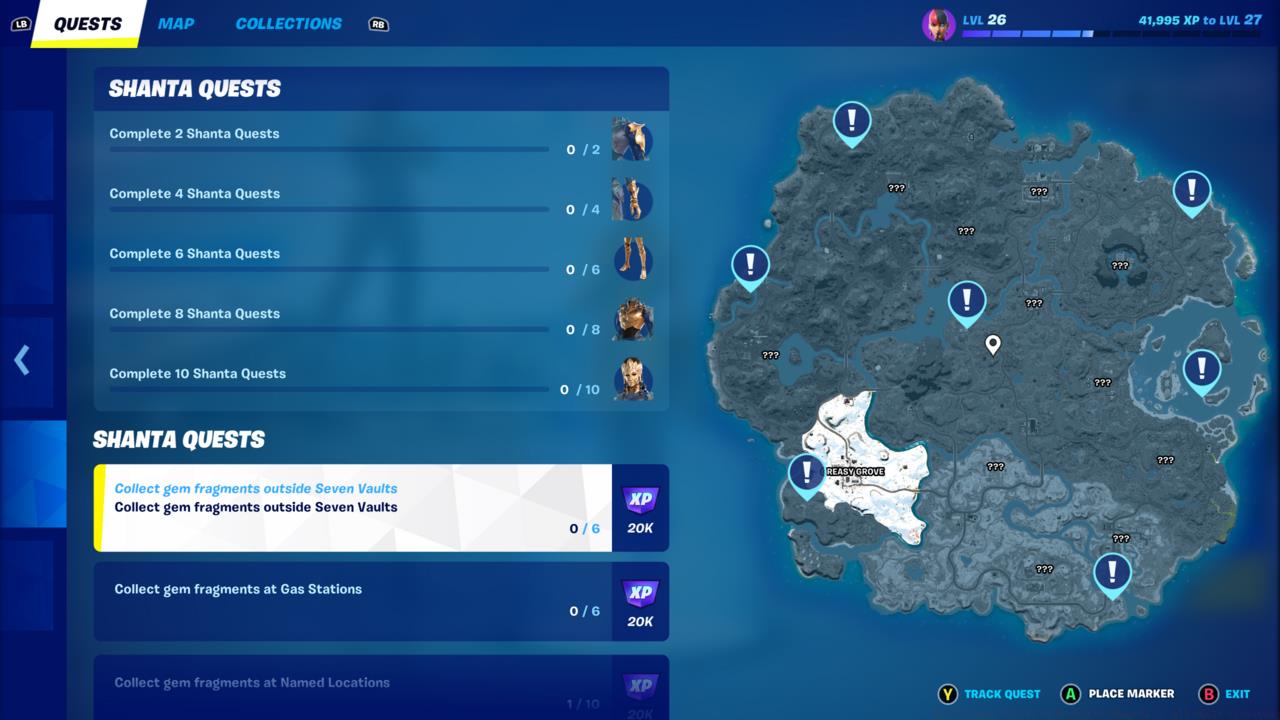 Presumably, each of the vaults belongs to a different member of The Seven.