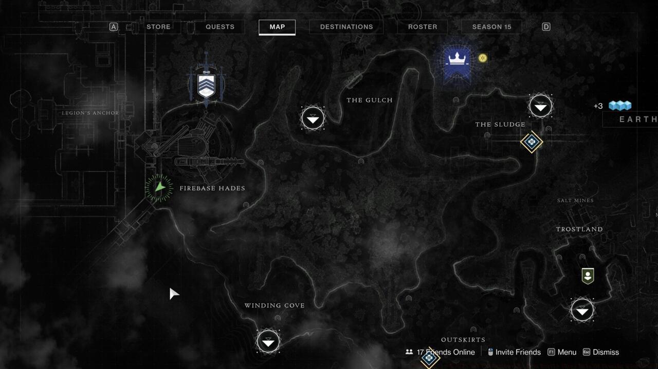 Look for the Festive Intel in the southwest corner of the Firebase Hades area.