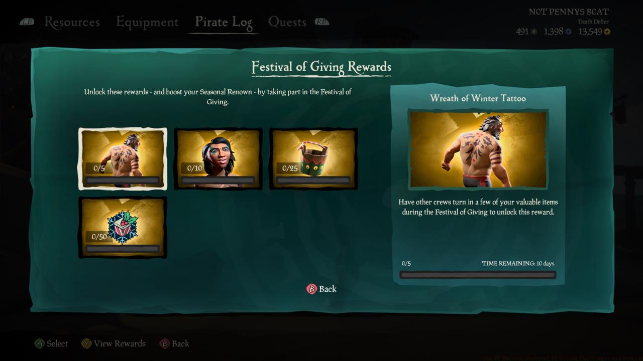 Have you been a naughty pirate or a nice pirate?