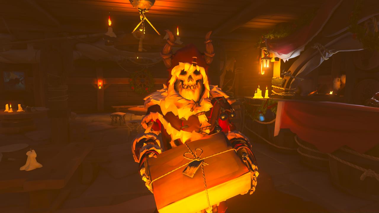 For some reason, kids just don't want to sit on his lap.