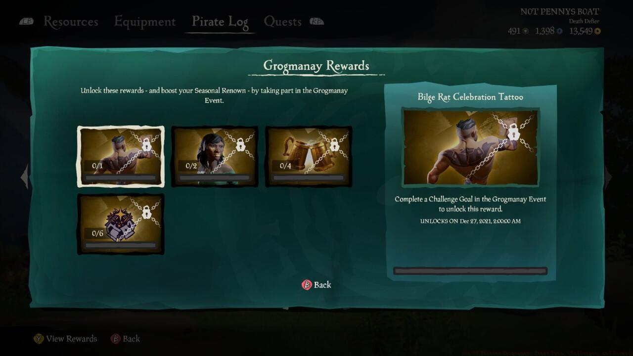 You can earn four exclusive rewards to ring in the new year.