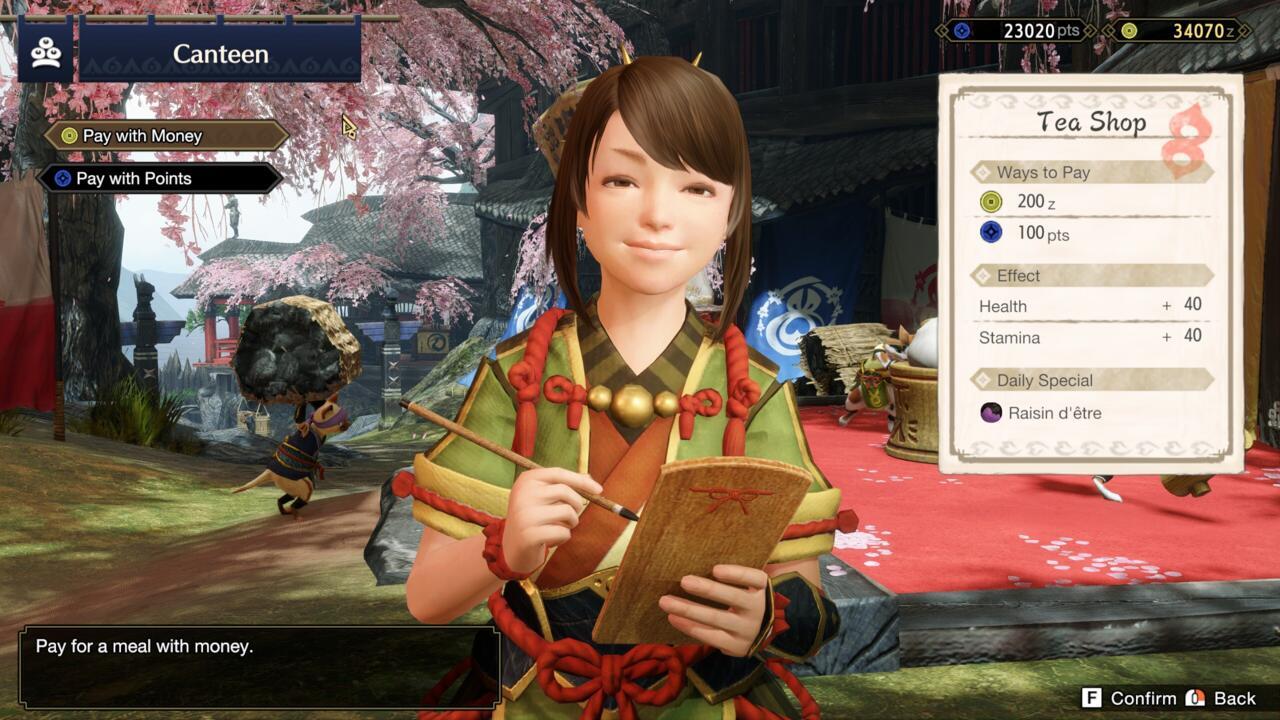 Eating a big meal before a big hunt is critical.