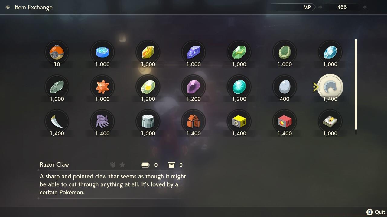 Razor Claws can be found at the trading post/item exchange